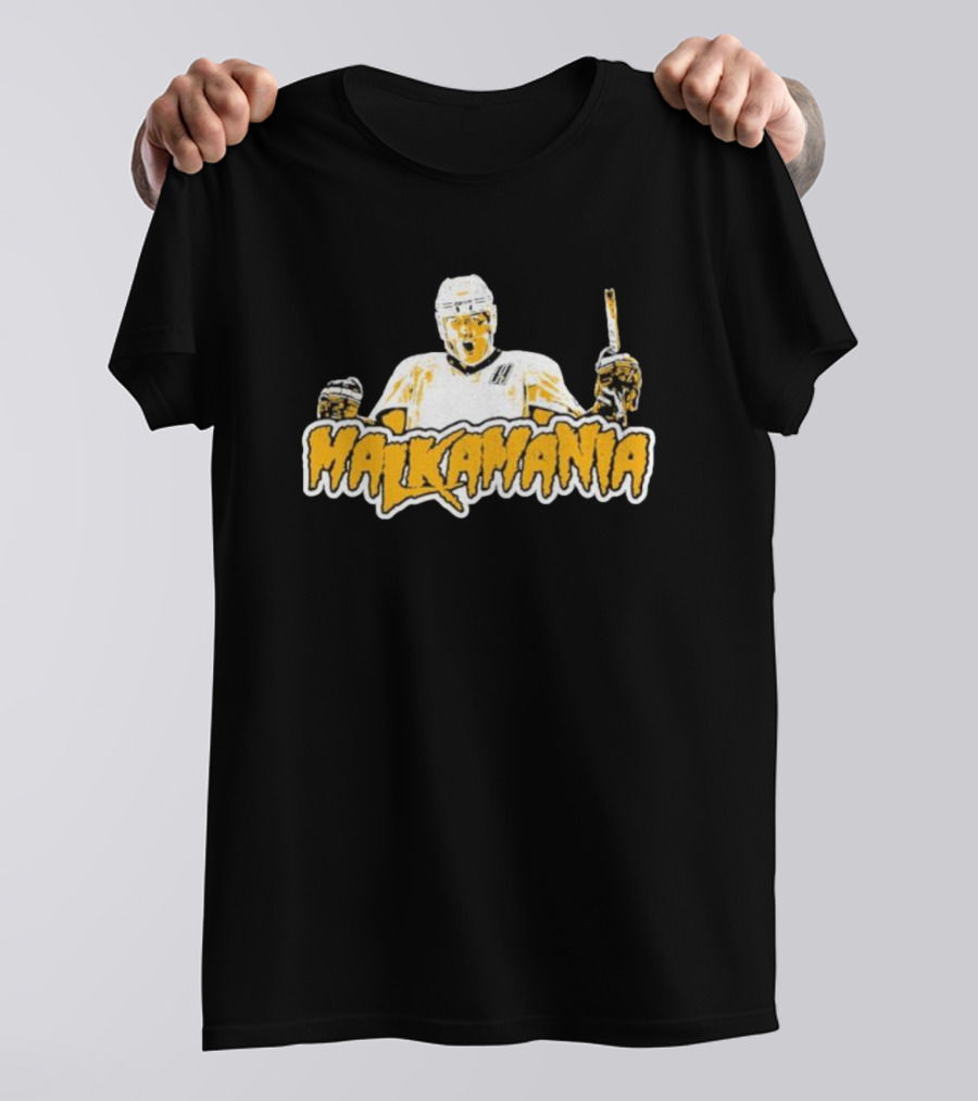 Pittsburgh Penguins Malkamania Hockey Enthusiast T-Shirt