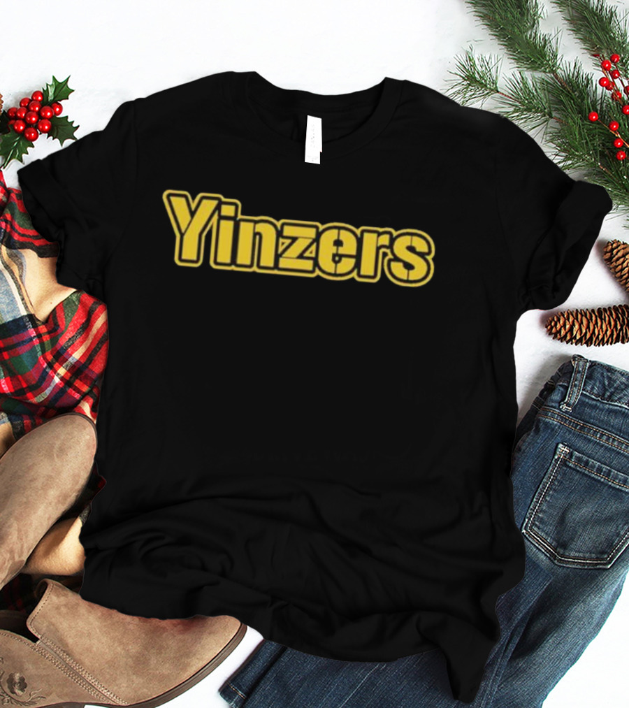 Yinzers Steel Pittsburgh Football T-Shirt