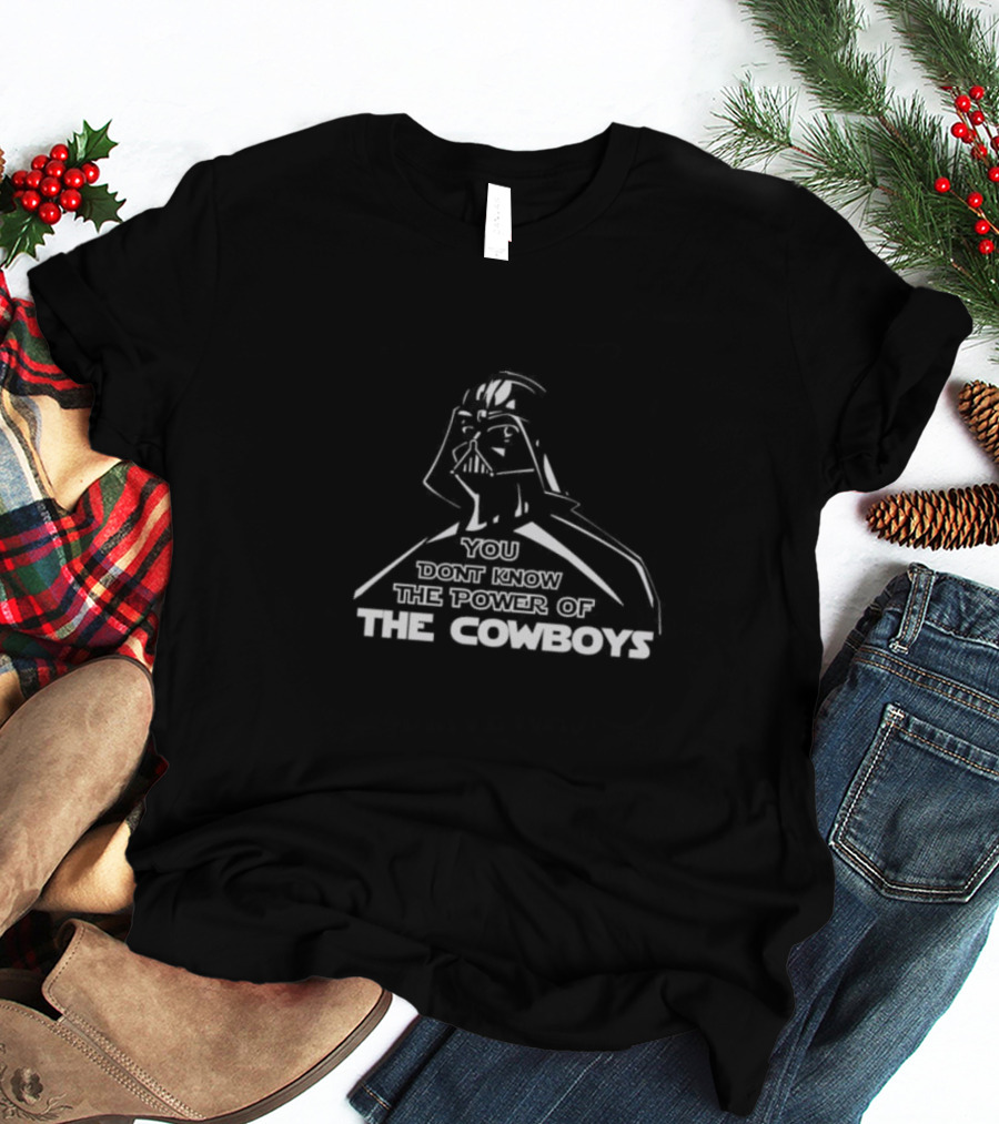 Power Of The Cowboys Dak Zeke Darth Vader Dallas Cowboys T-Shirt