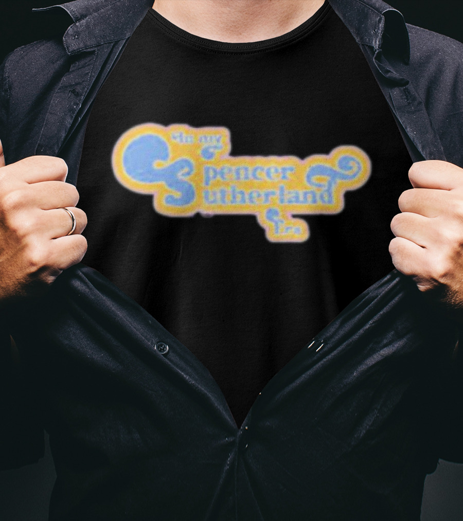 In My Spencer Sutherland Era Retro Font Key T-Shirt