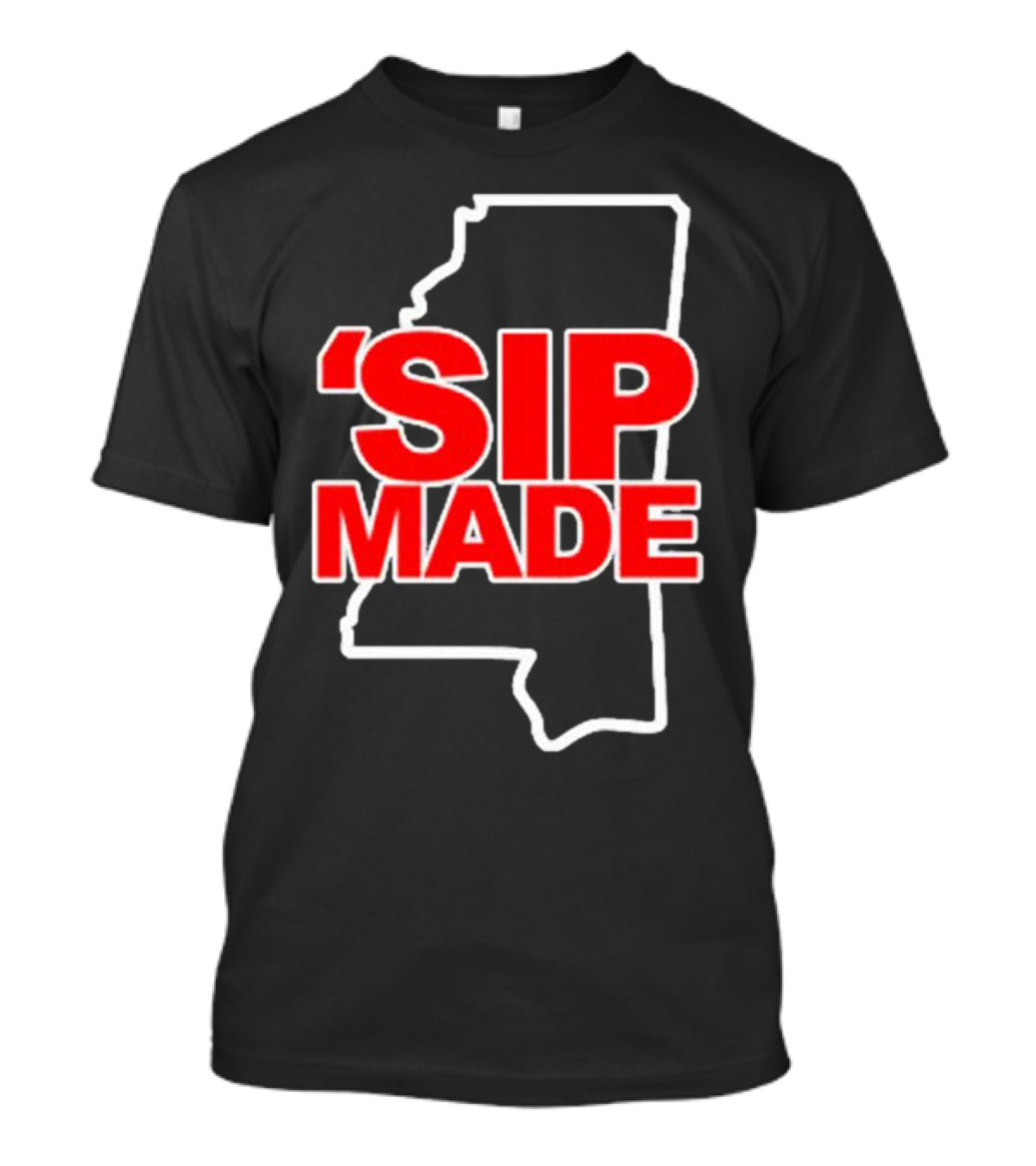 'SIP MADE Mississippi Outline Bolden T-Shirt