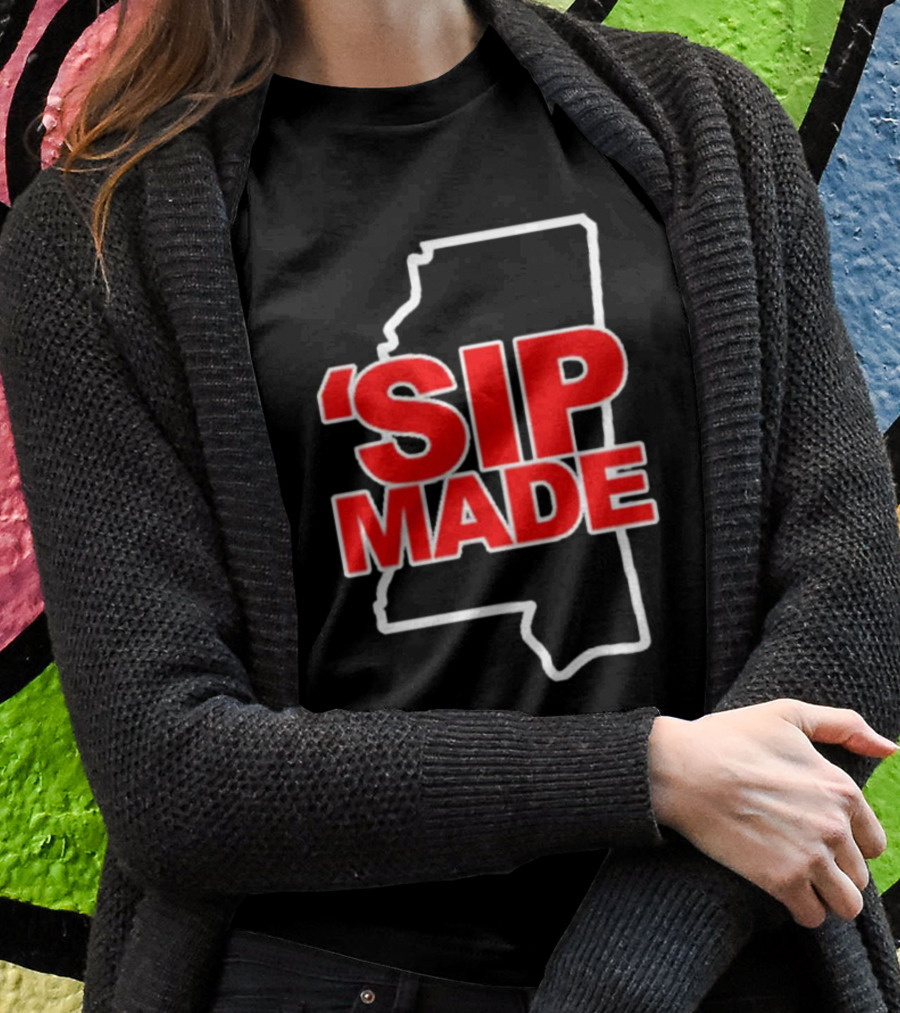 'SIP MADE Mississippi Outline Bolden T-Shirt