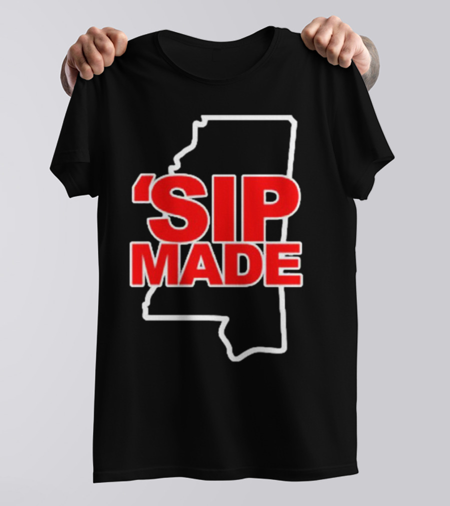 'SIP MADE Mississippi Outline Bolden T-Shirt