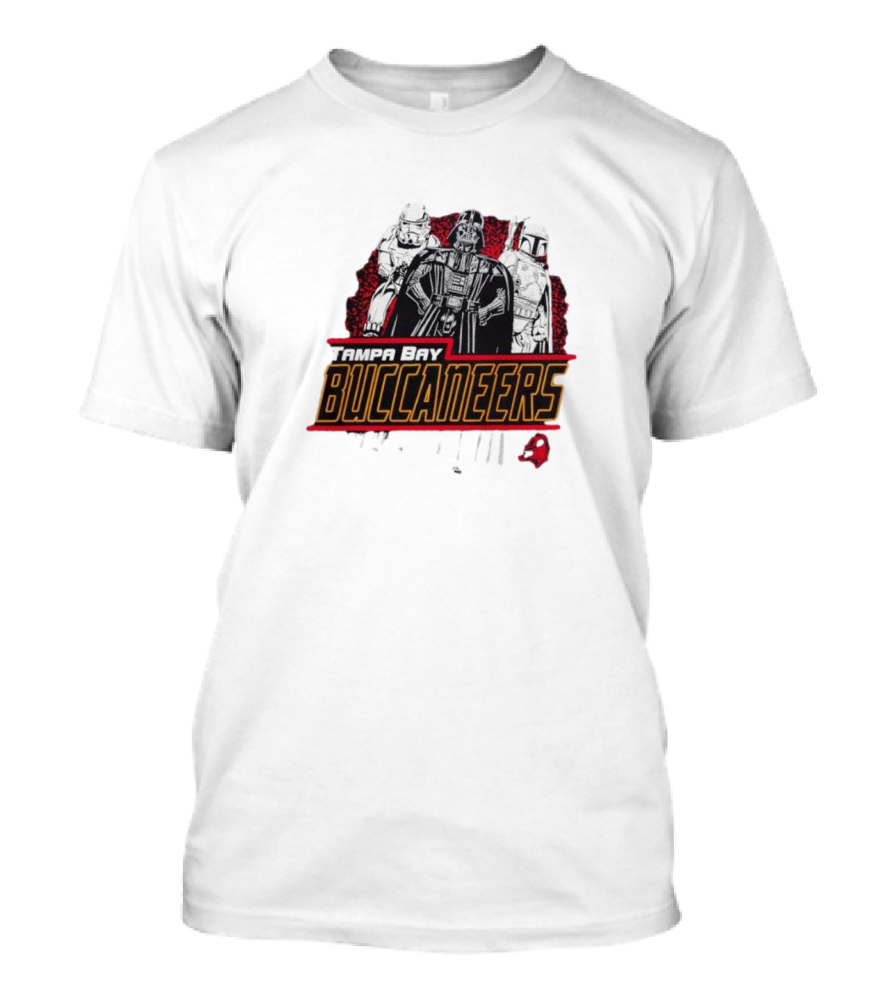 Tampa Bay Buccaneers Star Wars Crossover Junk Food T-Shirt