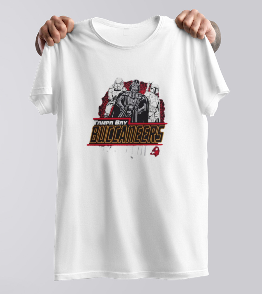 Tampa Bay Buccaneers Star Wars Crossover Junk Food T-Shirt