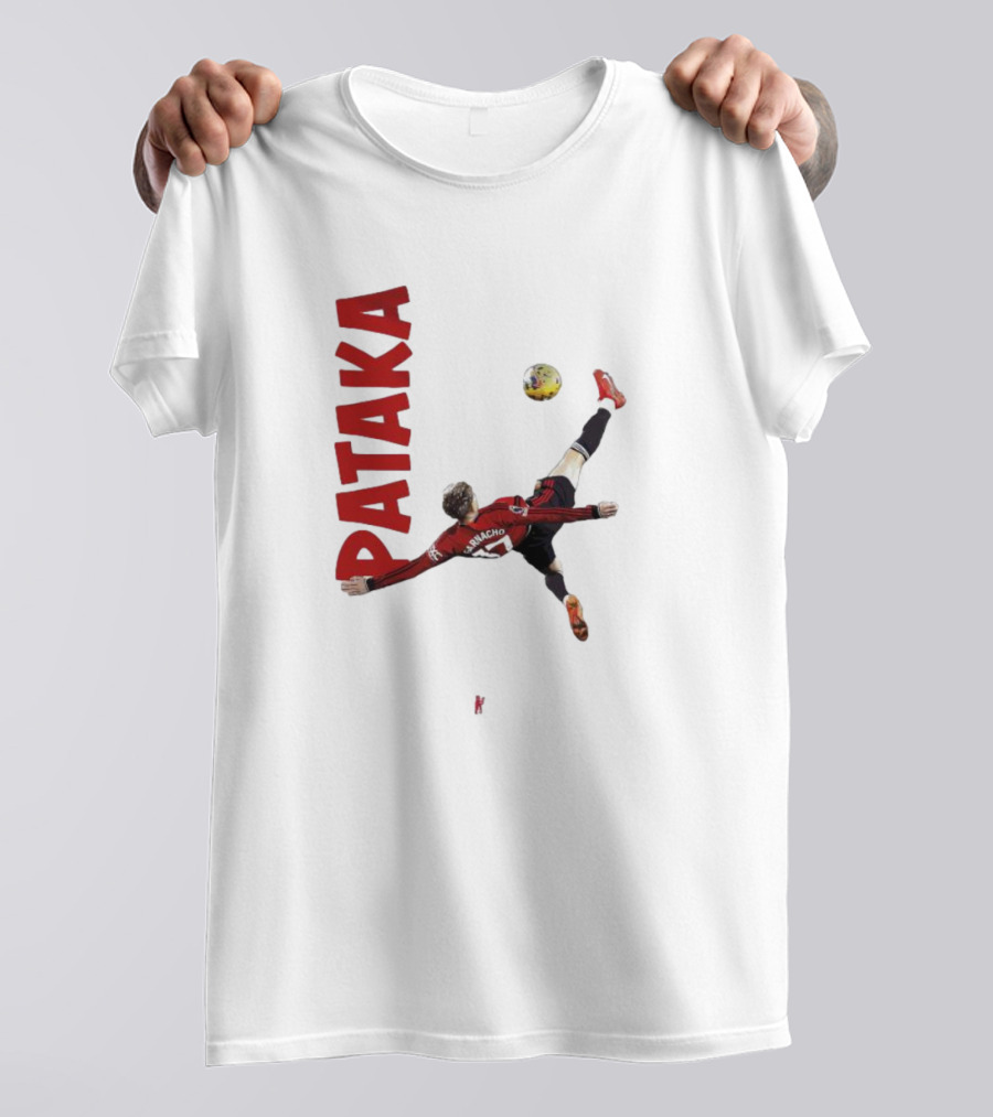 Alejandro Garnacho Bicycle Kick PATAKA Soccer T-Shirt