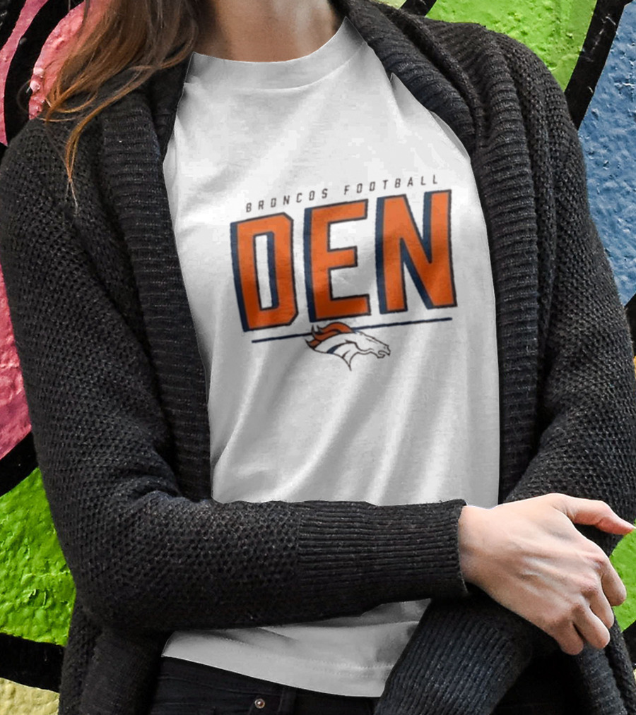 Broncos Football DEN Denver Broncoswomen’s Two-pack Combo Cheerleader T-Shirt