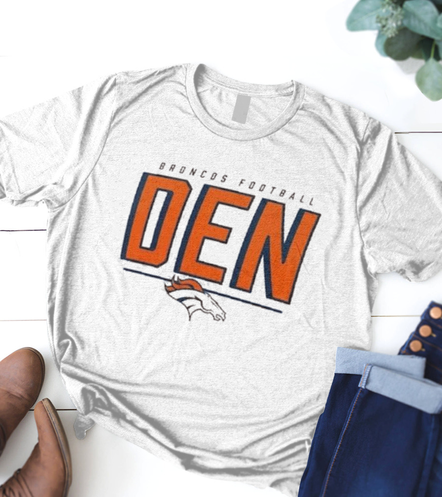 Broncos Football DEN Denver Broncoswomen’s Two-pack Combo Cheerleader T-Shirt