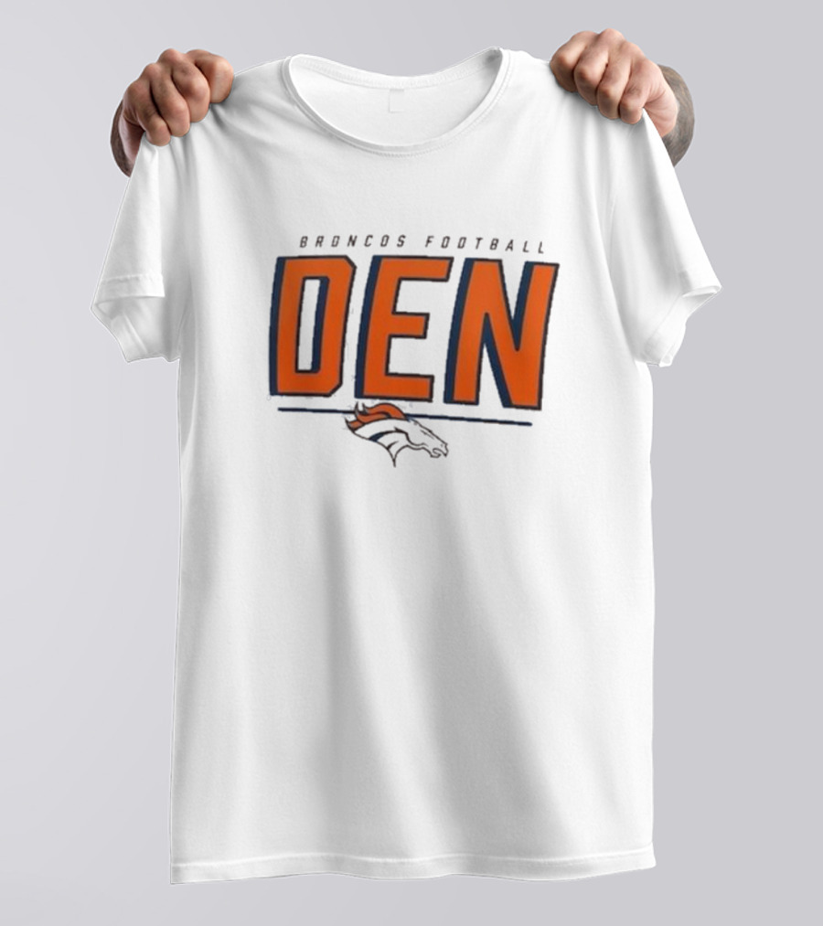 Broncos Football DEN Denver Broncoswomen’s Two-pack Combo Cheerleader T-Shirt