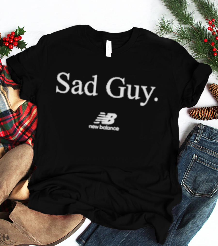 Kawhi Leonard Sad Guy New Balance T-Shirt