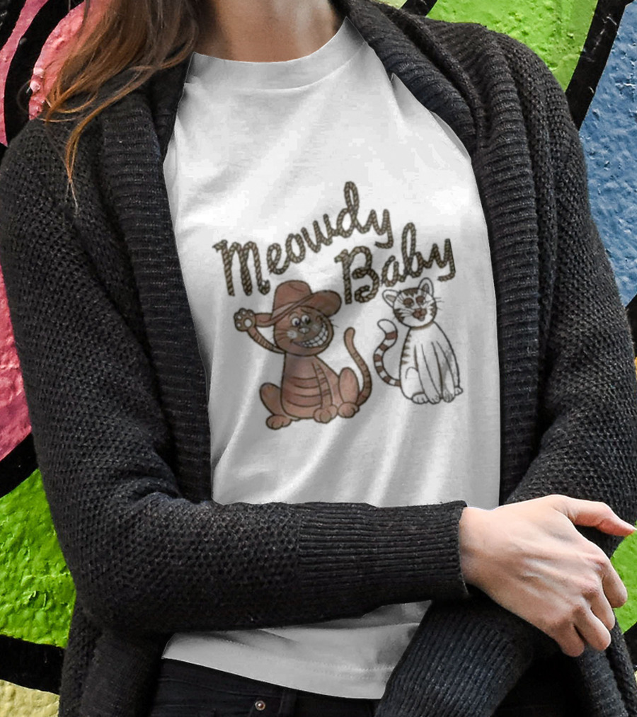Meowdy Baby Leigh Mcnasty Cowboy Cats T-Shirt