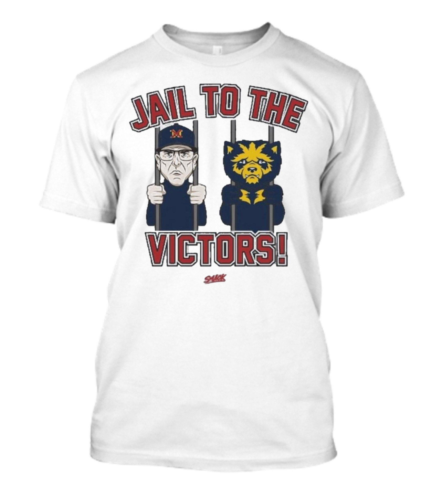 Jail To The Victors Michigan Ohio State College Rivalry T-Shirt