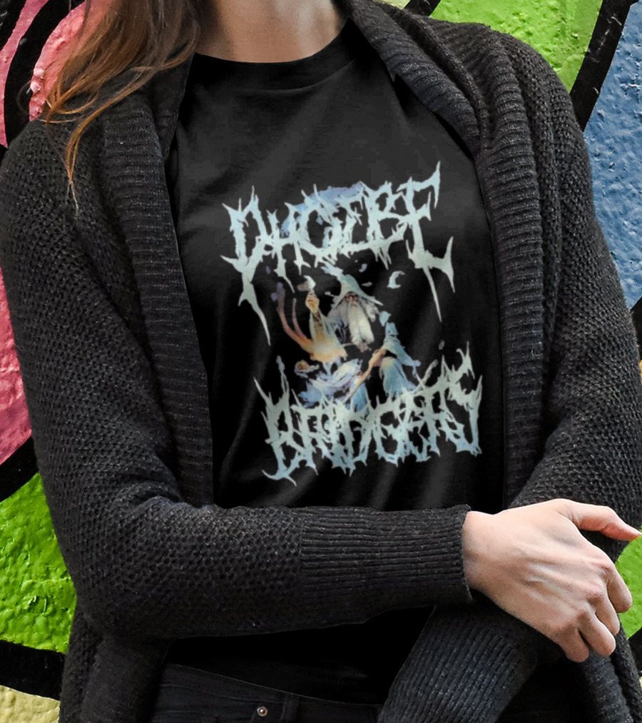 Phoebe Bridgers Wizard Ice Magic Fire Text T-Shirt