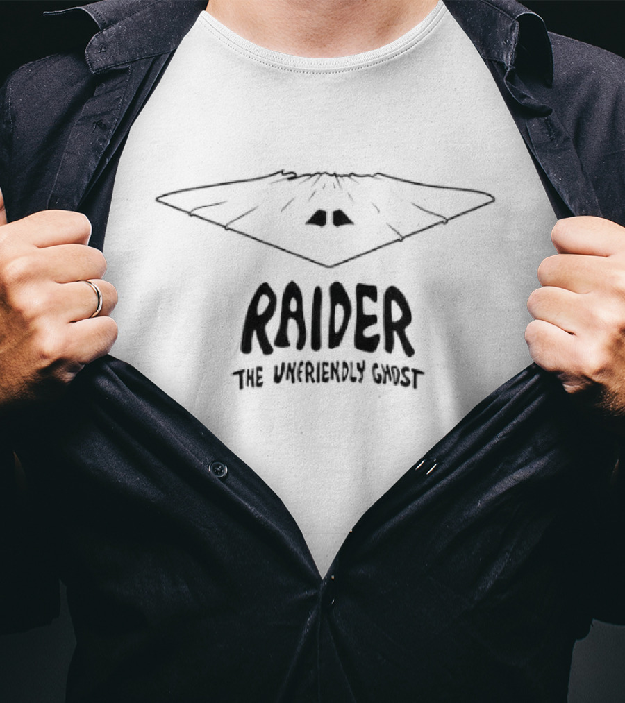 Raider The Unfriendly Ghost B-2 Bomber T-Shirt