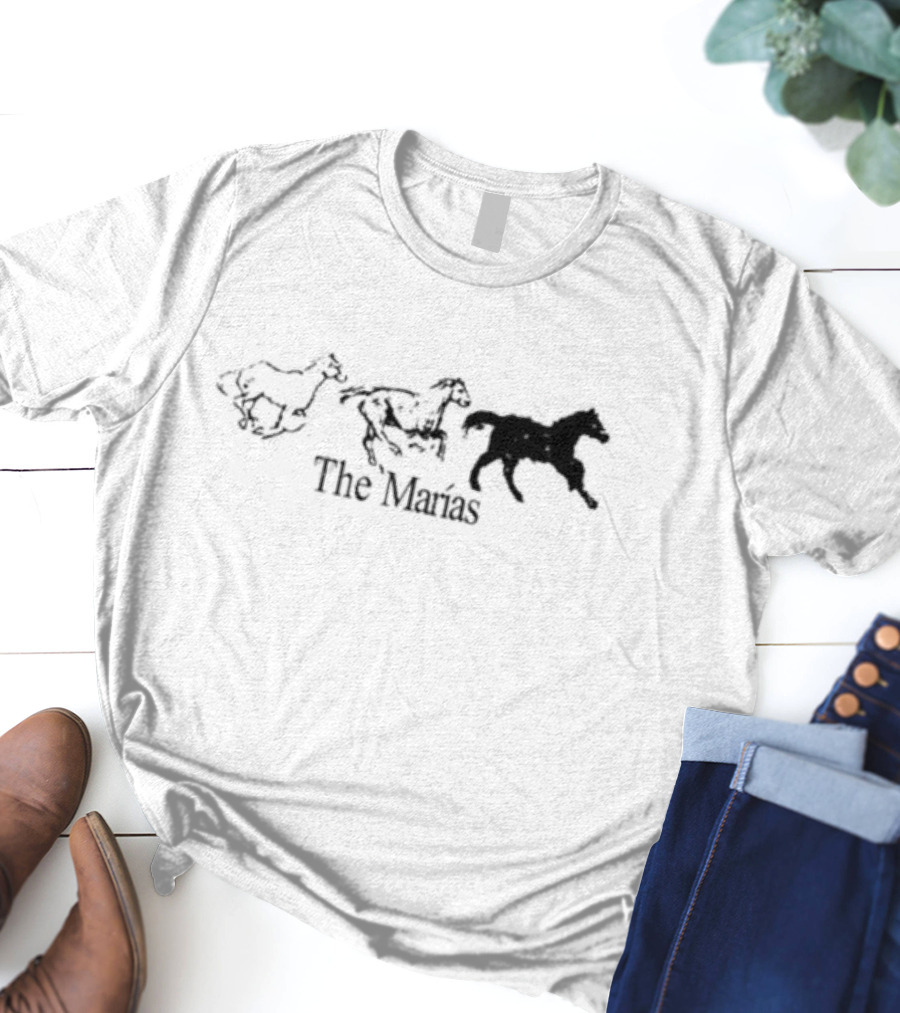 The Marías Horse Trio Galloping Sequence T-Shirt