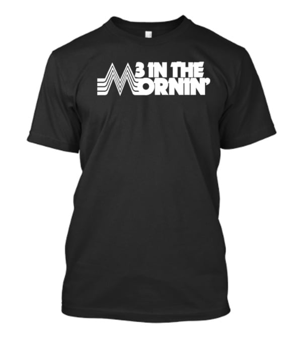 3 In The Mornin' Vintage 70s-Inspired Style Retro Lines T-Shirt