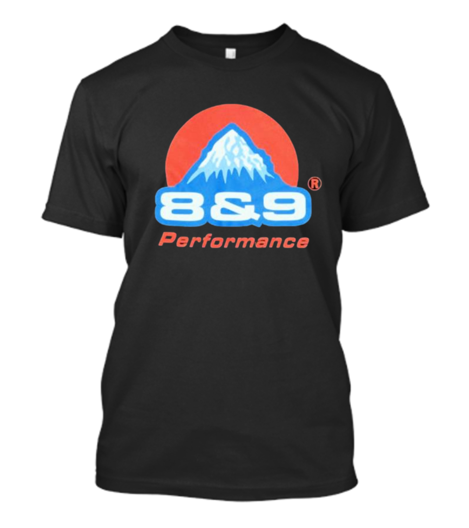 8 And 9 Performance Mountain T-Shirt