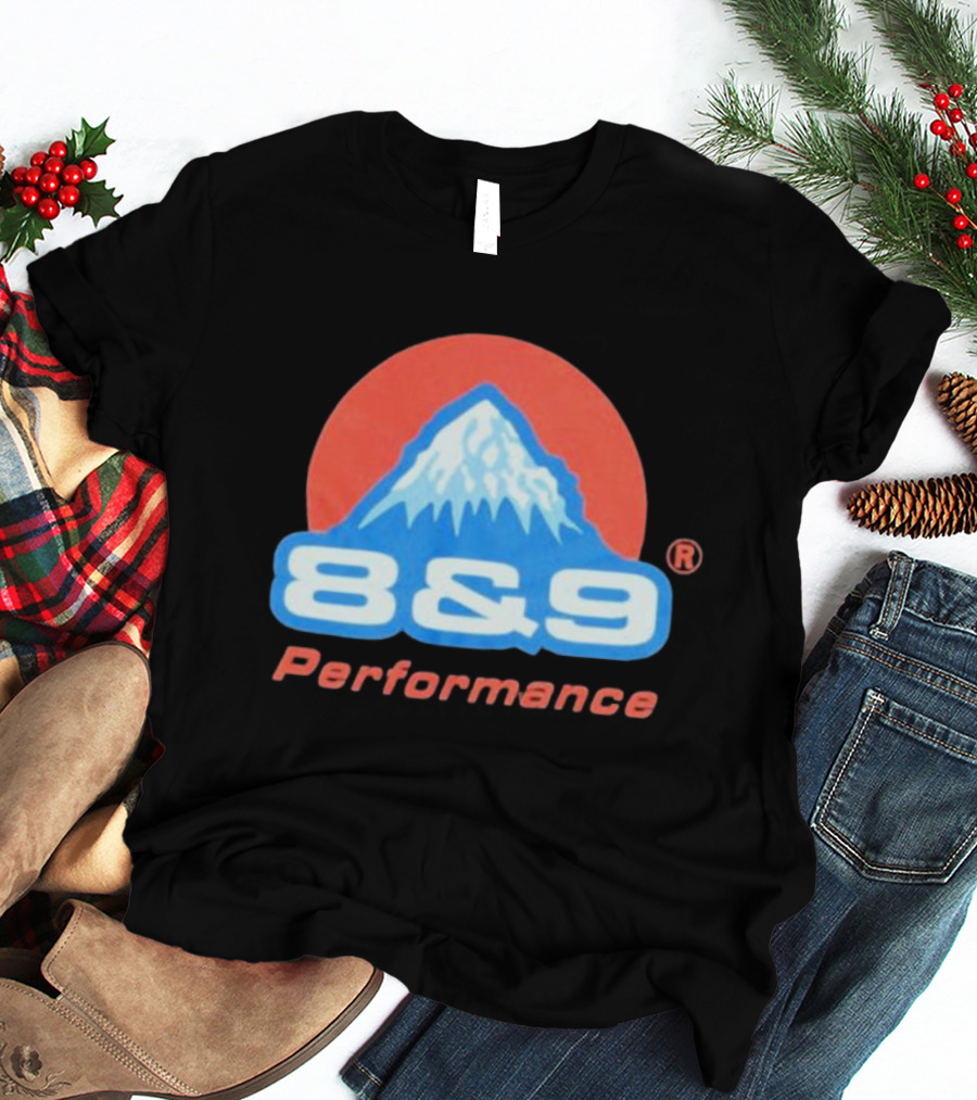 8 And 9 Performance Mountain T-Shirt