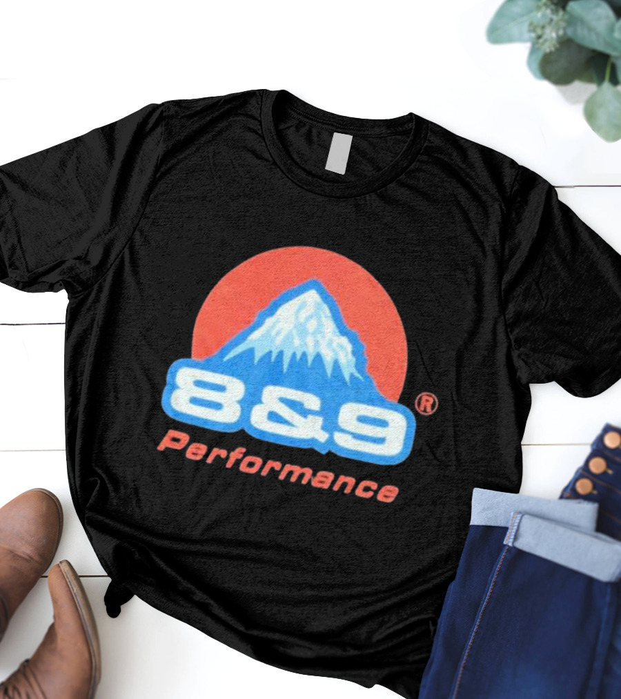 8 And 9 Performance Mountain T-Shirt