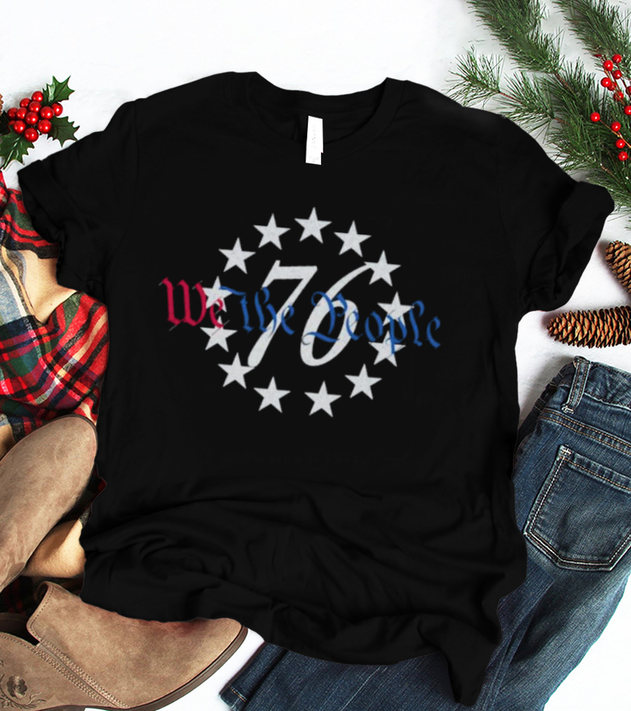 76 We The People Stars Patriotic T-Shirt