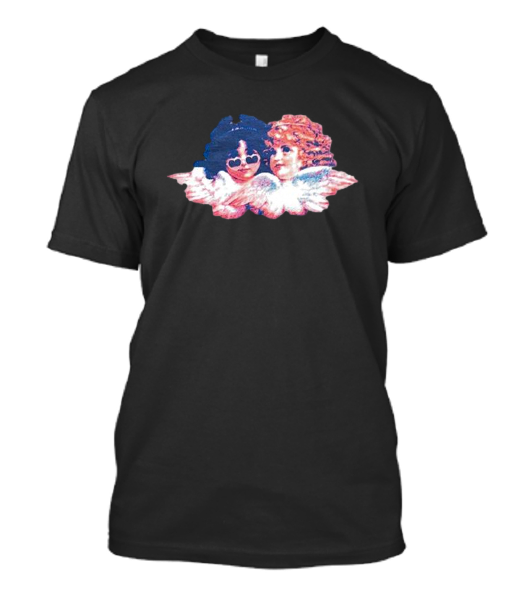 Heavenly Vintage Angel Duo Wings T-Shirt