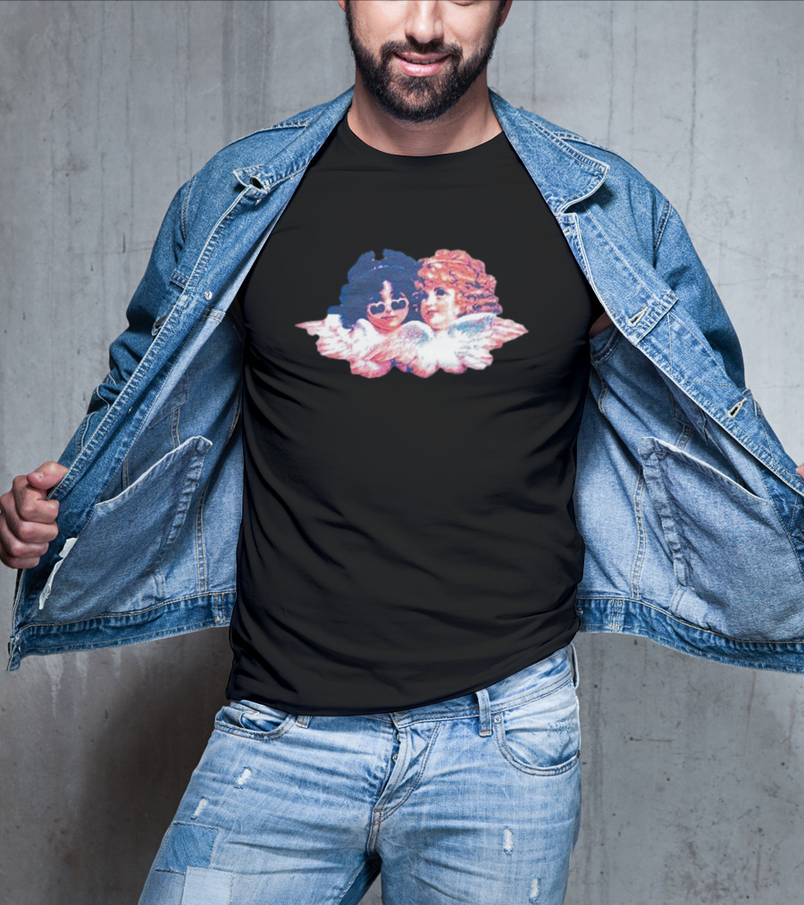 Heavenly Vintage Angel Duo Wings T-Shirt