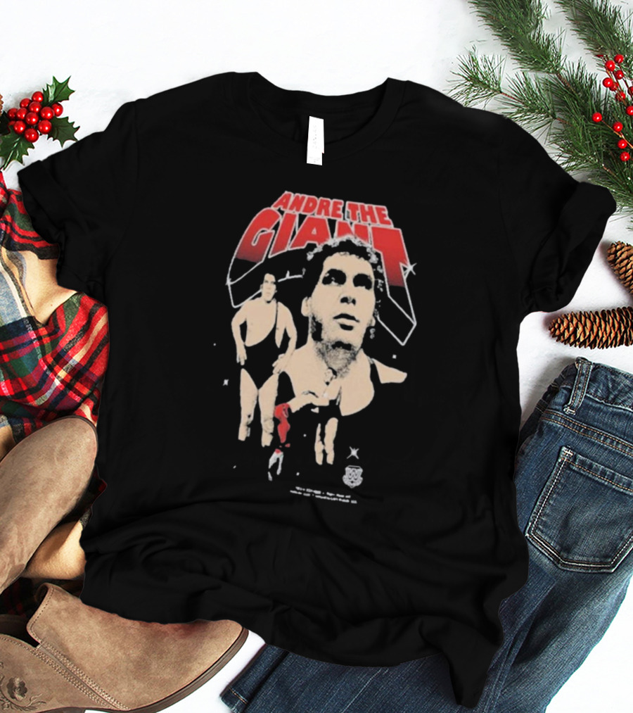 Andre The Giant Ripple Junction Collage Classic Style Stars T-Shirt