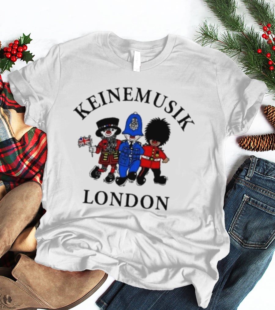 Keinemusik London Bone Soda British Guard Cartoon Characters T-Shirt