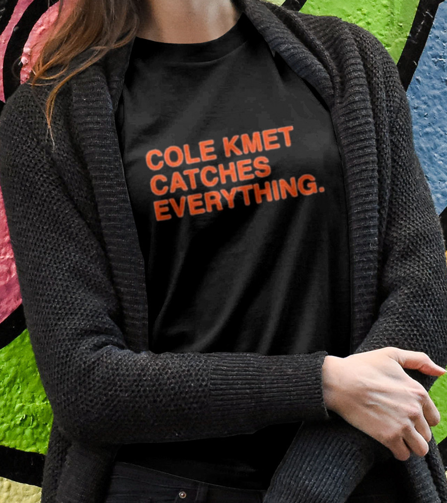 Cole Kmet Catches Everything Football Star T-Shirt