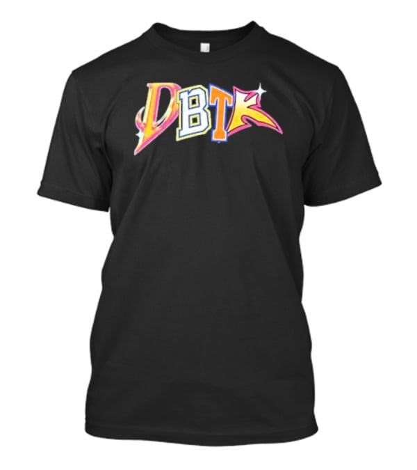 DBTK Colorful Logo Design Word T-Shirt