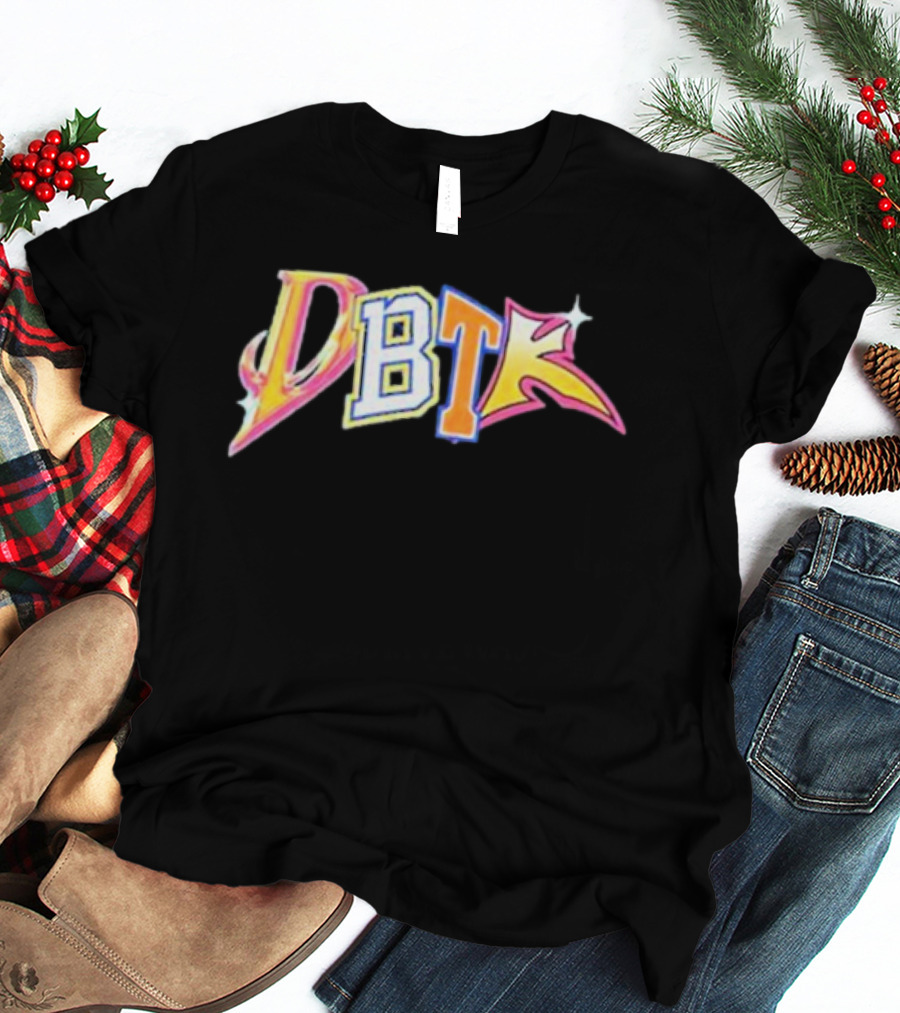 DBTK Colorful Logo Design Word T-Shirt