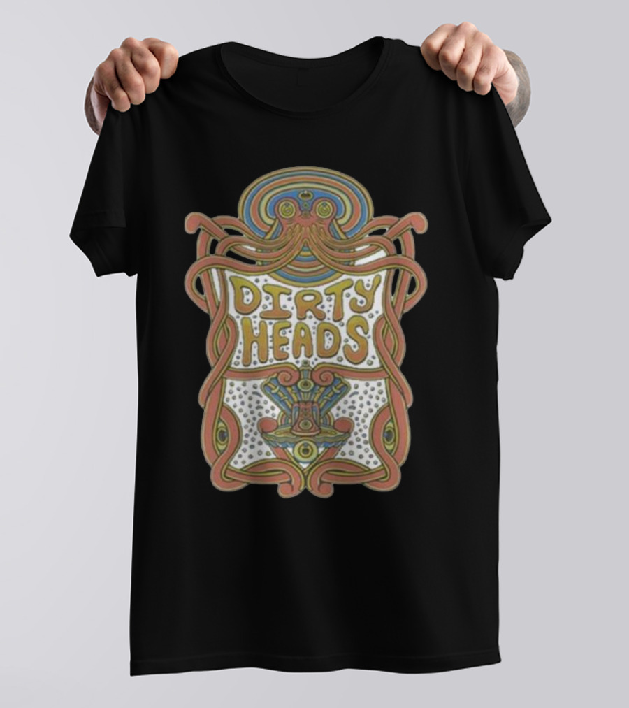 Dirty Heads Psychedelic Octopus T-Shirt