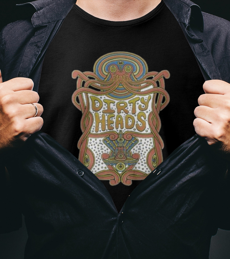 Dirty Heads Psychedelic Octopus T-Shirt