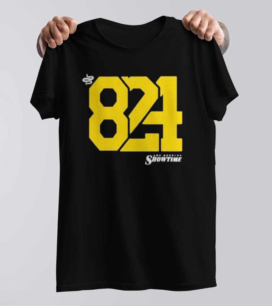 824 Los Angeles Showtime Mamba Day Unity Reptile T-Shirt