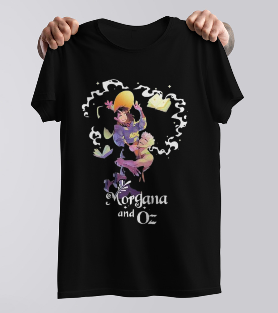 Morgana And Oz Floating Books Magic Adventures T-Shirt