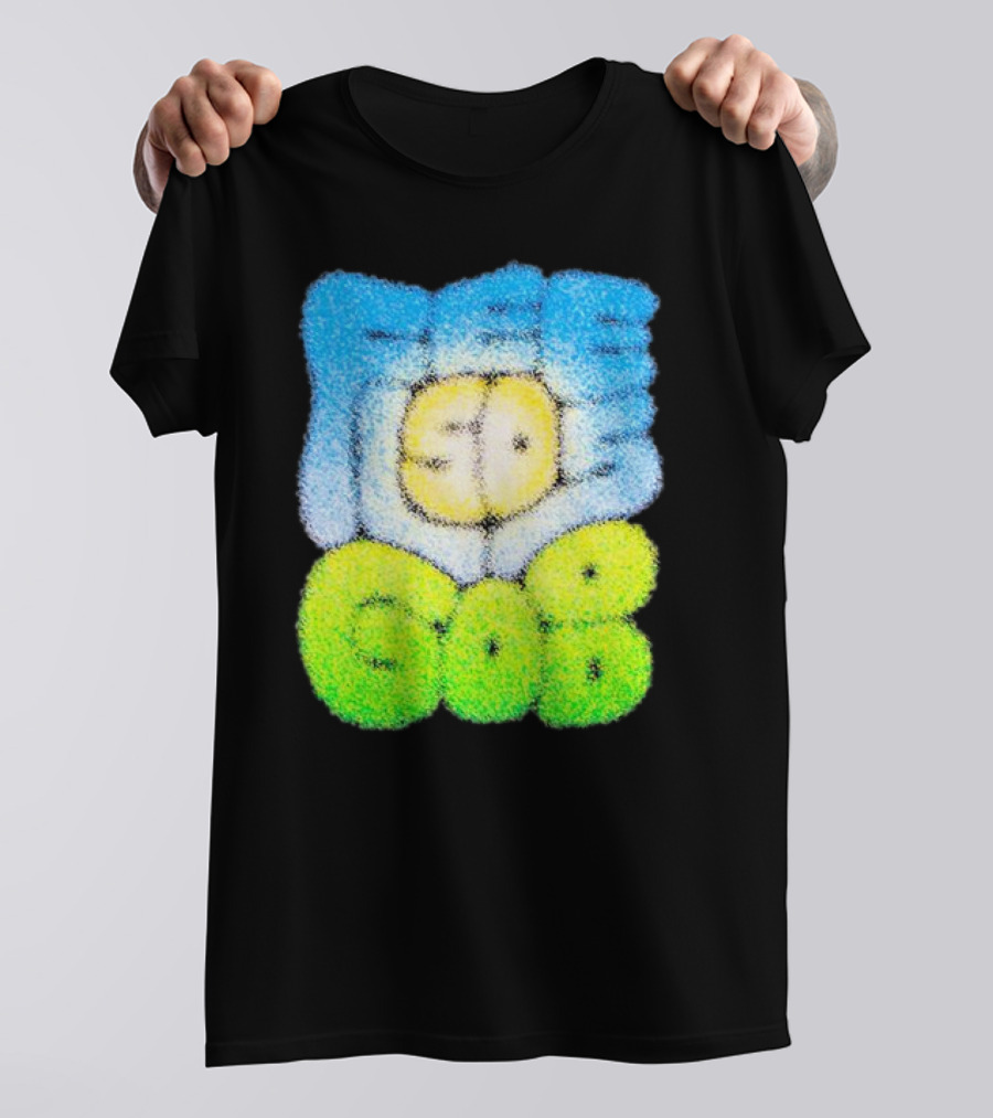 Nature Feels So Good Retro Bubble Text T-Shirt