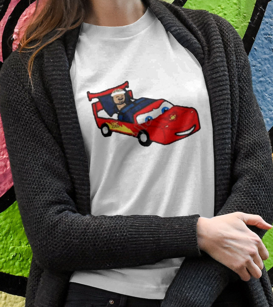 Nbapaint Kyle Snooze-ma With Racing Car T-Shirt