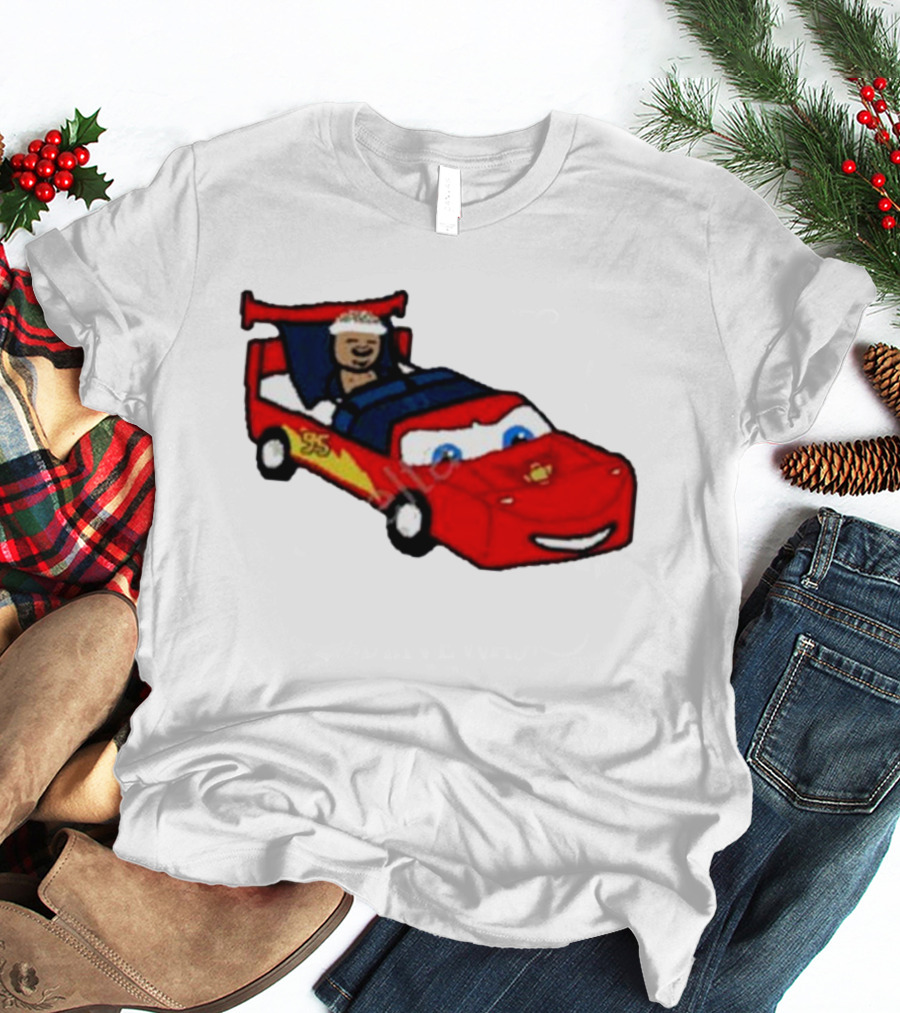 Nbapaint Kyle Snooze-ma With Racing Car T-Shirt