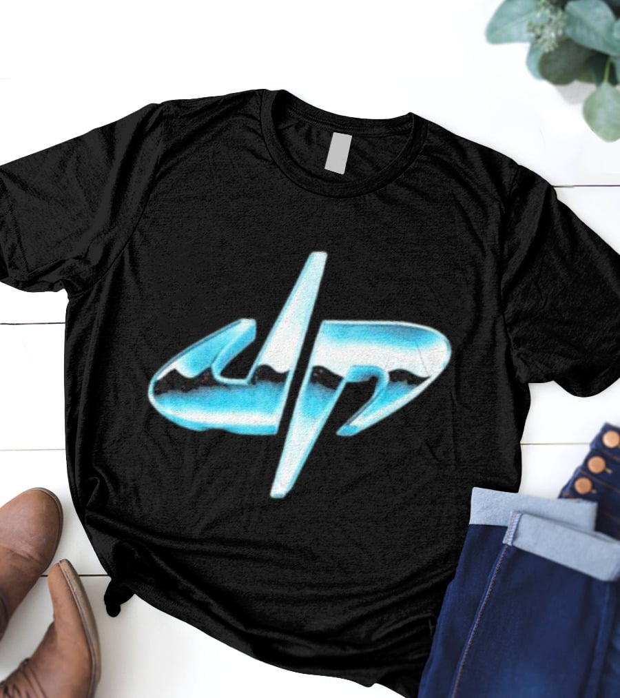 Dude Perfect DP Chrome Blue T-Shirt