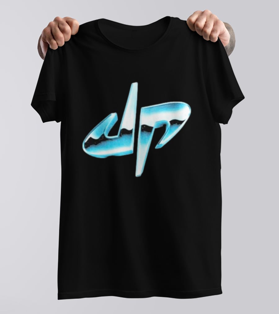Dude Perfect DP Chrome Blue T-Shirt
