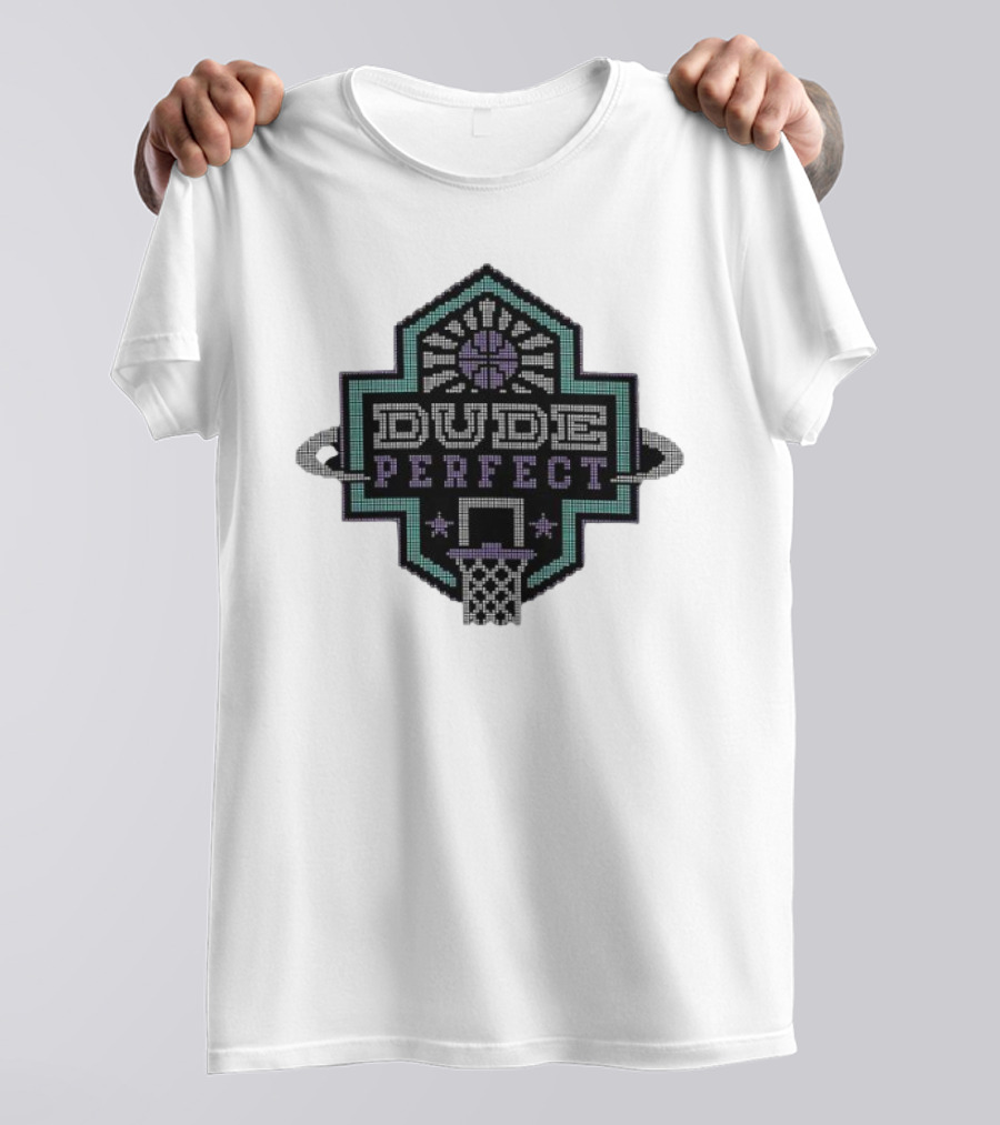 Dude Perfect Basketball Scoreboard T-Shirt