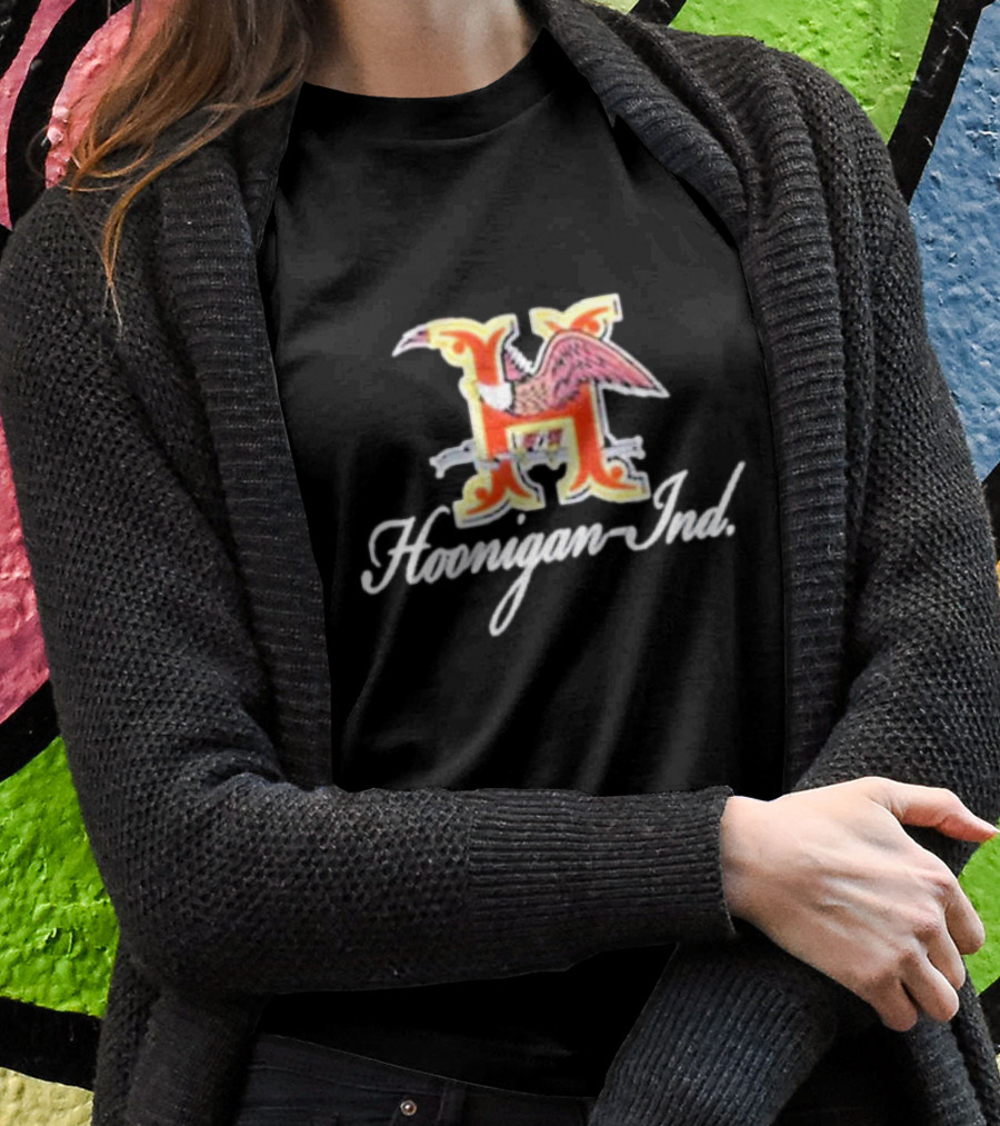 Hoonigan Ind. Eagle Logo Hops Hoonigan Industries T-Shirt