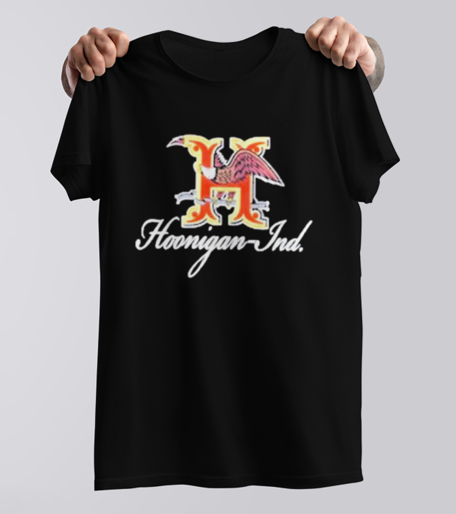 Hoonigan Ind. Eagle Logo Hops Hoonigan Industries T-Shirt