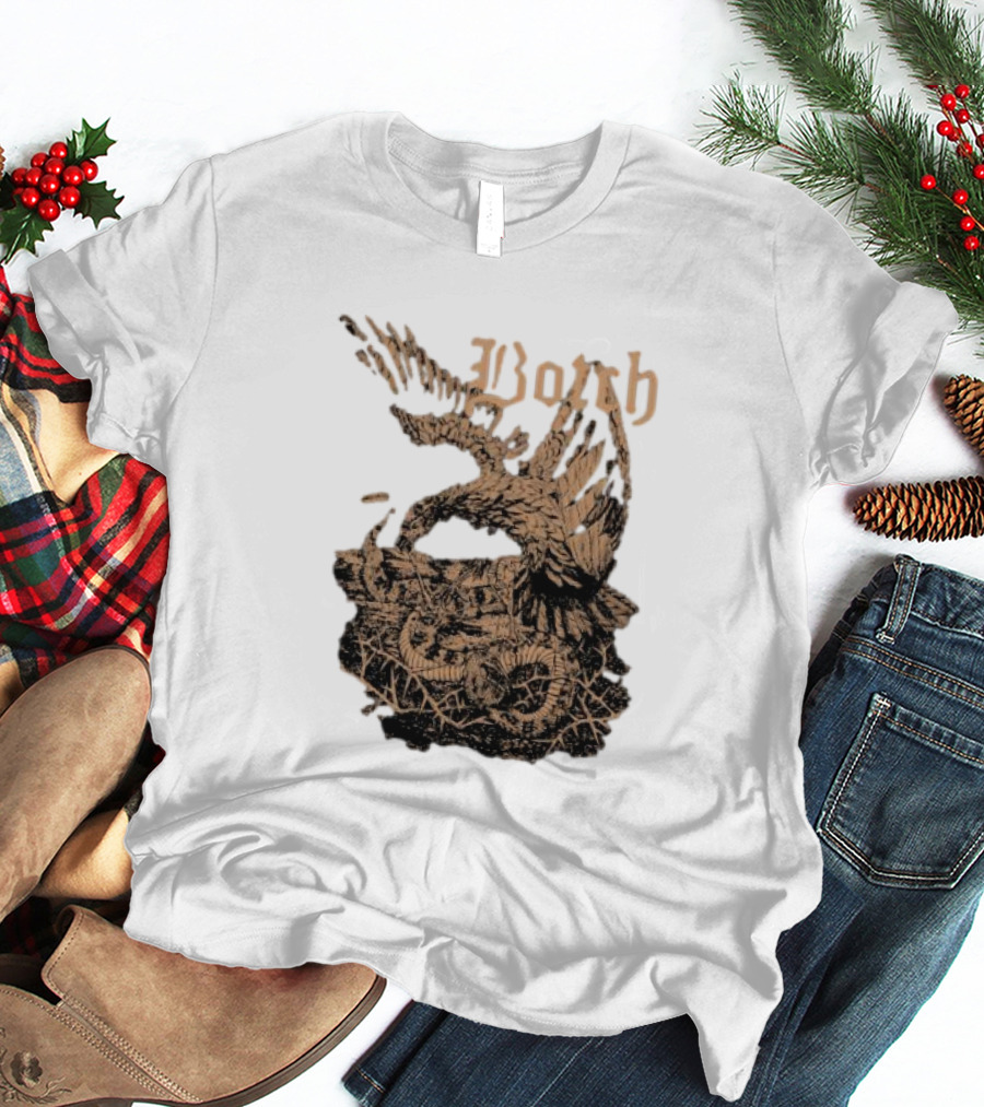Botch Eagle And Snake Medieval Gothic T-Shirt
