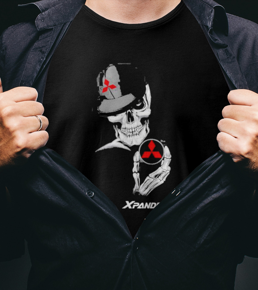 Xpander Skeleton Mitsubishi Logo Cap T-Shirt