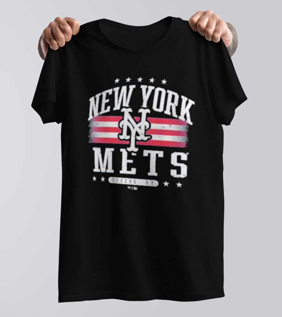 New York Mets Queens NY Americana T-Shirt