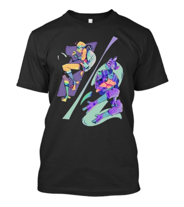 TMNT Last Ronin Leo And Don Alternate Universe Duo T-Shirt