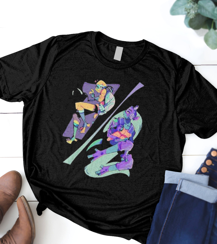 TMNT Last Ronin Leo And Don Alternate Universe Duo T-Shirt