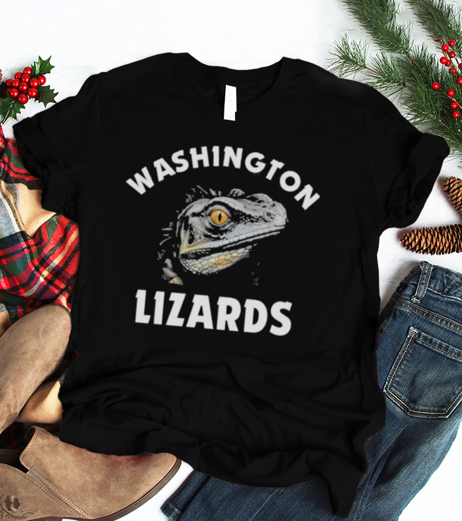 Washington Lizards Georgetown Iguana Team T-Shirt