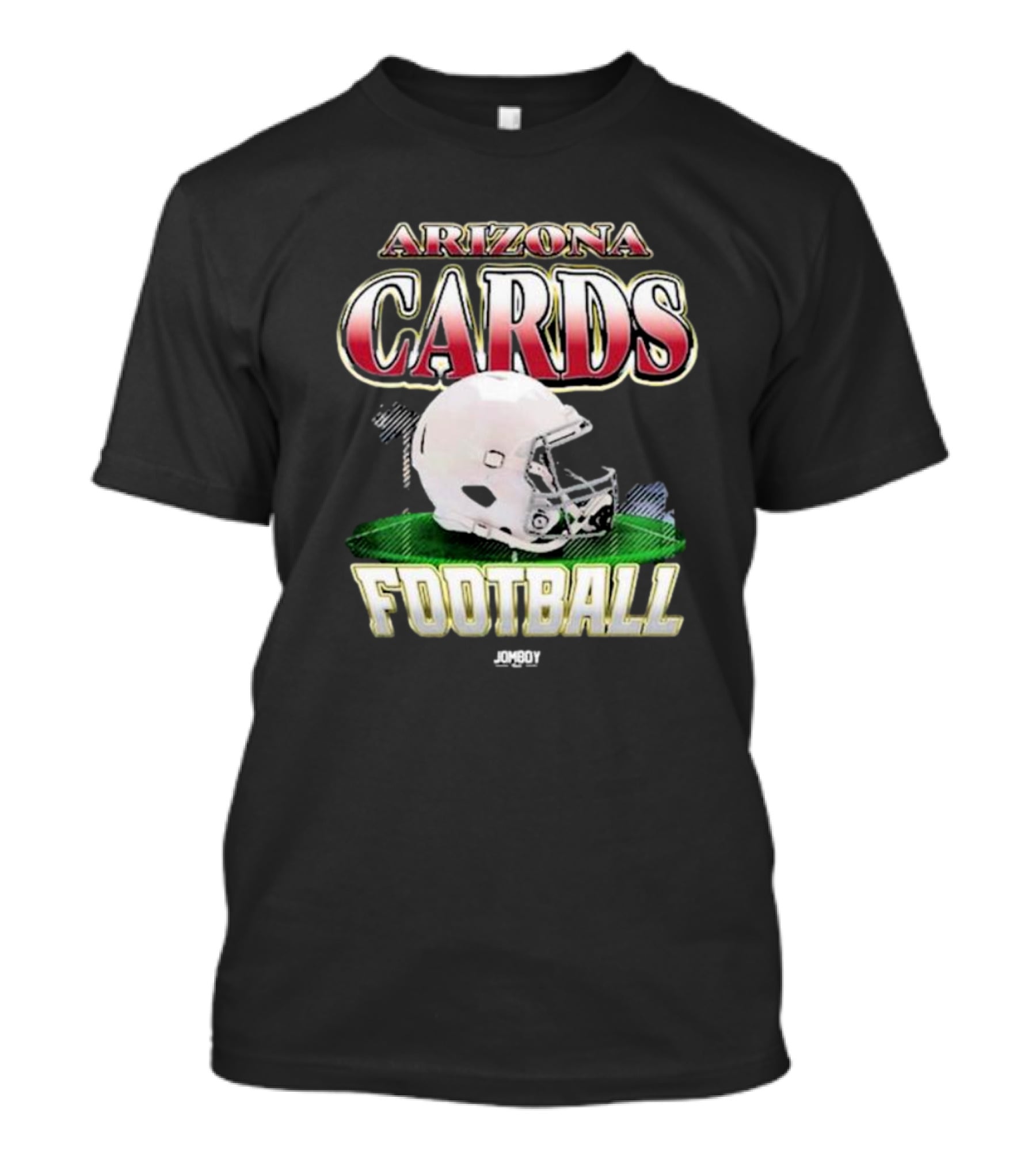 Arizona Cards Football Helmet Jomboy T-Shirt